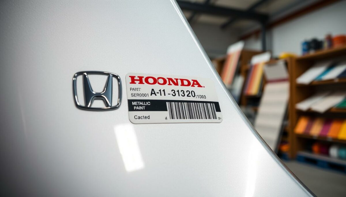 decode Honda paint codes